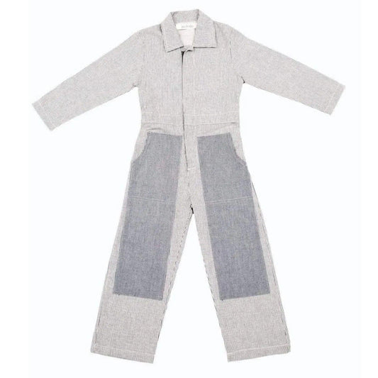 Organic Cotton Twill Kids Coverall Jumpsuit | Jackalo