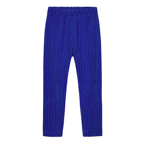 Mainio organic Velour pants- dazzling blue