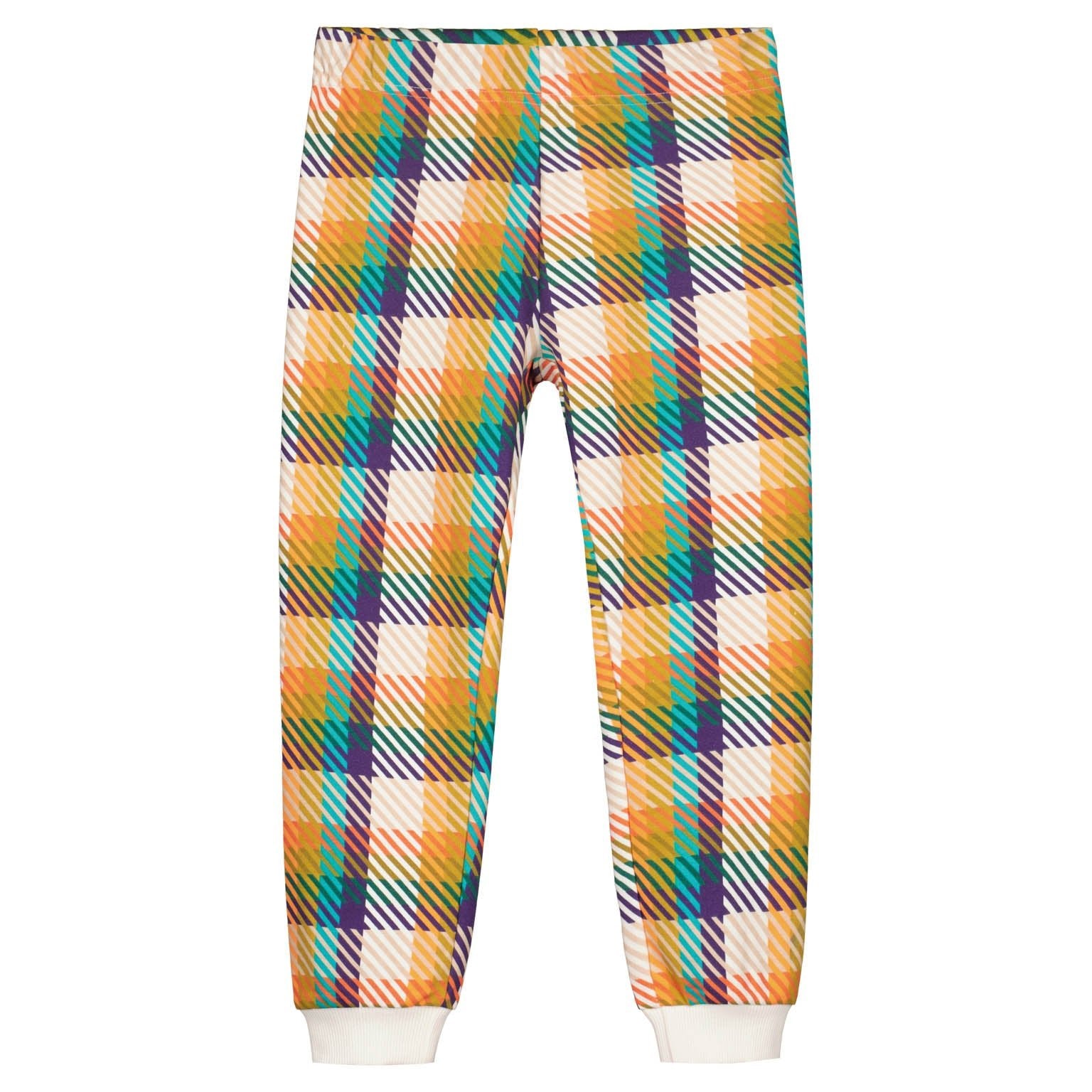 Mainio organic Sweatpants- plaid