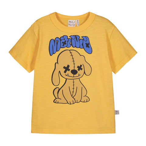Mainio organic Short sleeve t shirt- rag dog