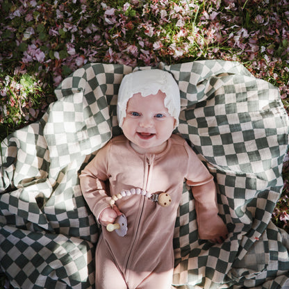 Muslin swaddle blanket, various colors*