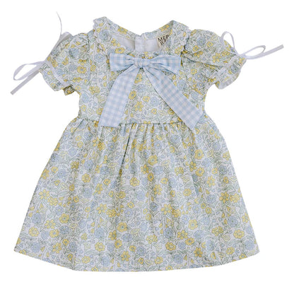 Sunny Floral Dress with Peter Pan Collar - Easter Dress
