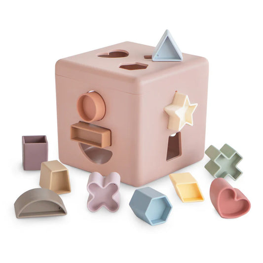 Shape Sorting Box - Petal | Mushie