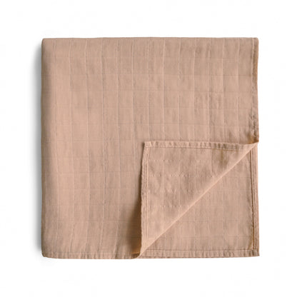 Muslin swaddle blanket, various colors*