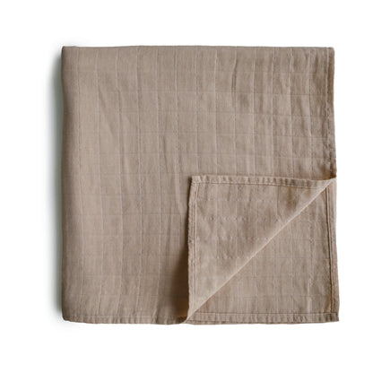 Muslin swaddle blanket, various colors*