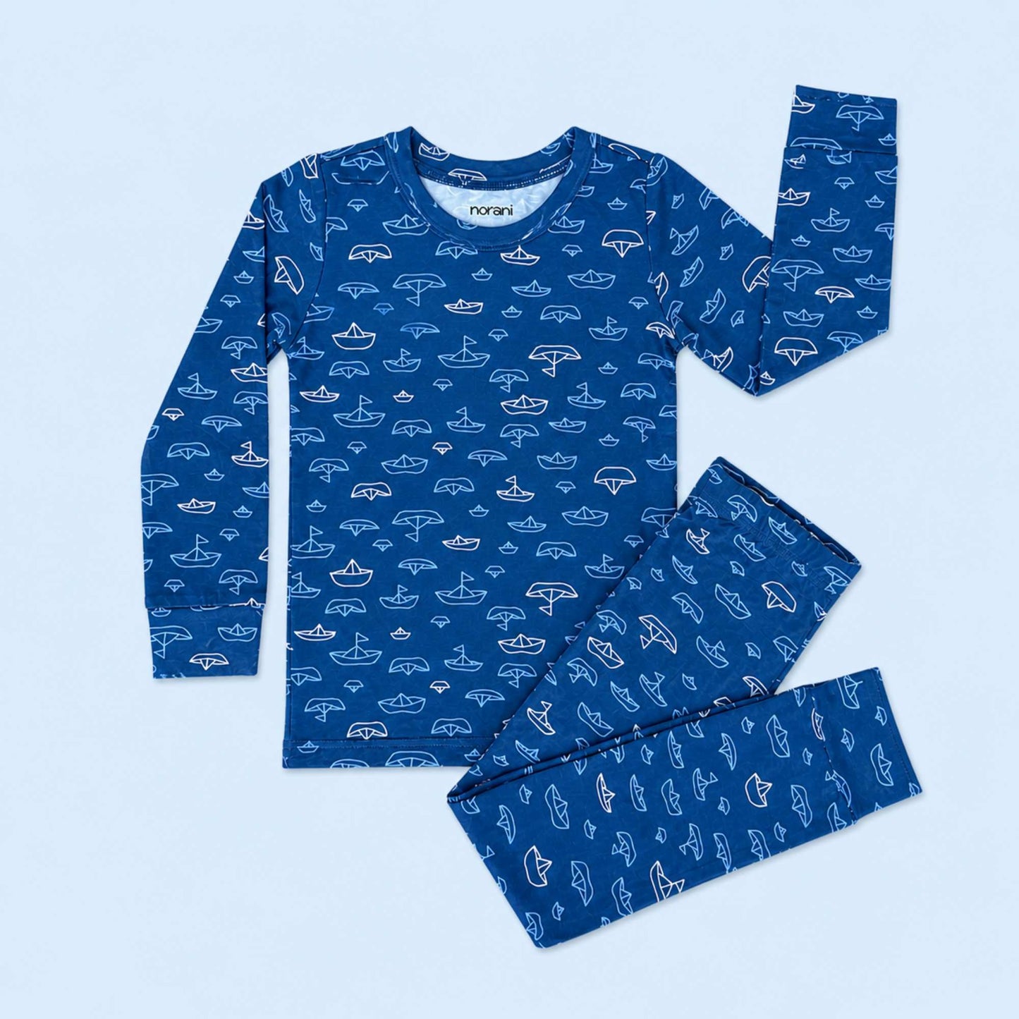 Modal Pajama Set - Nautical