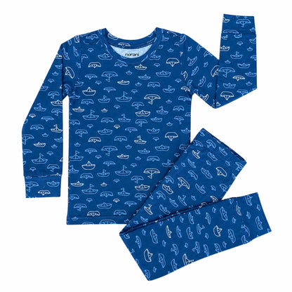 Modal Pajama Set - Nautical