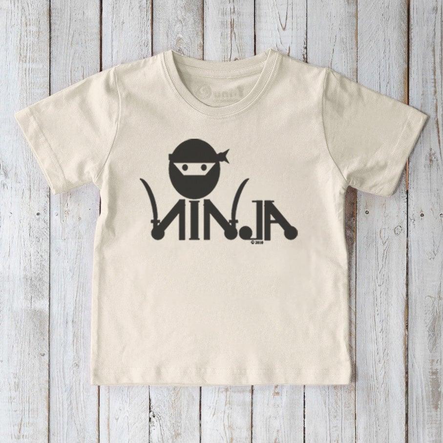 Ninja Organic Cotton T-Shirt for Kids | Uni-T