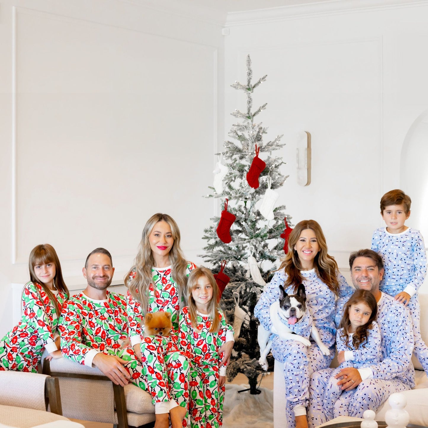 Organic Cotton Pajama Set - Winter Snowmen
