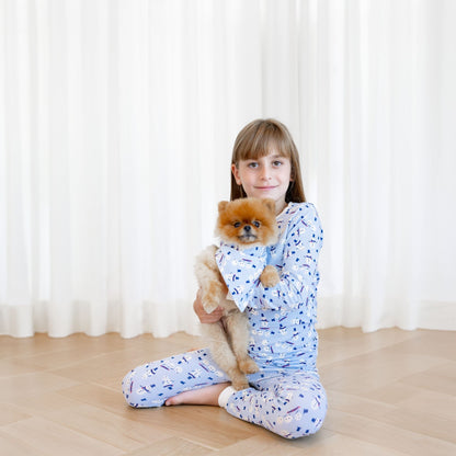 Organic Cotton Pajama Set - Winter Snowmen