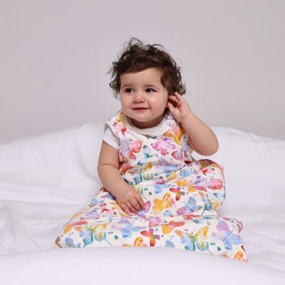 One & Done All-Season Sleep Sack - Butterflies | Norani Baby
