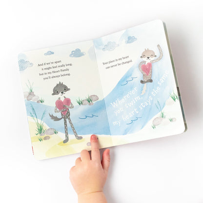 Otter Plush Toy & Building Connections Books Set