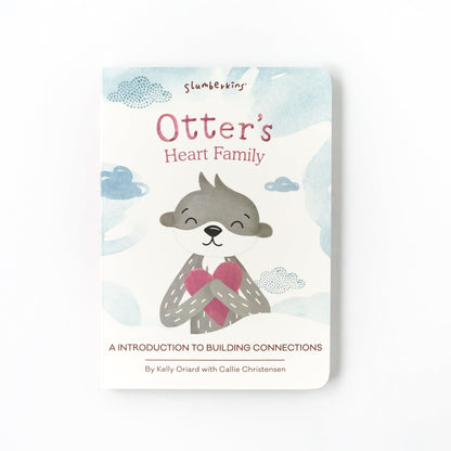 Otter Snuggler Lovey & Building Connection Books Set
