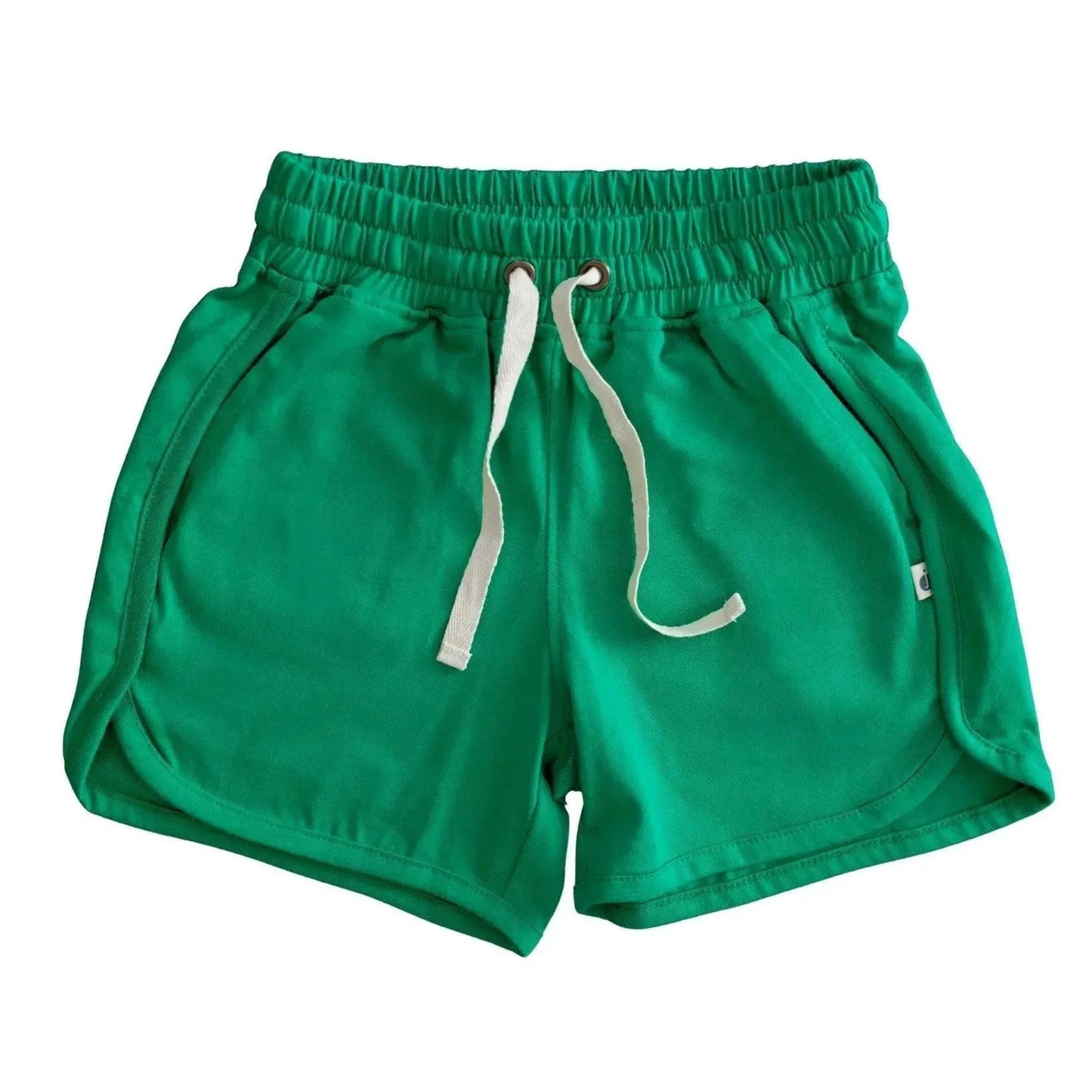 Organic Cotton Jersey Kids Running Shorts | Jackalo