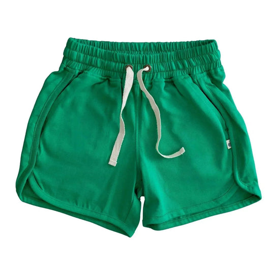 Organic Cotton Jersey Kids Running Shorts | Jackalo