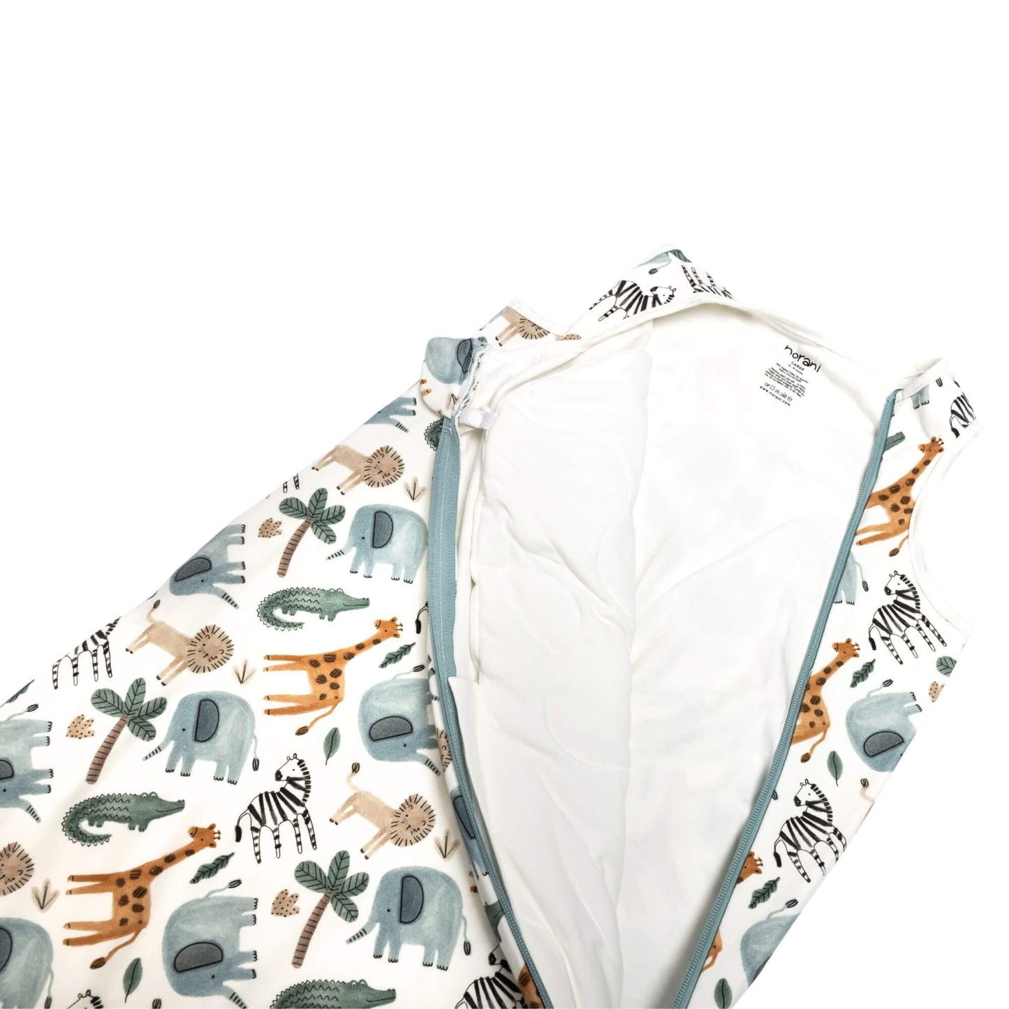 One & Done All-Season Sleep Sack - Safari Animals | Norani Baby