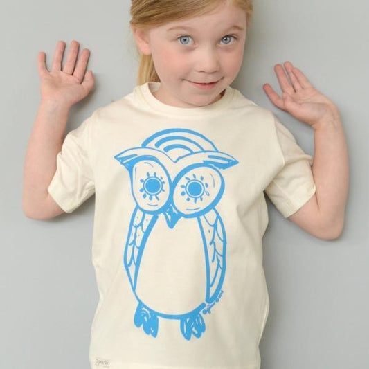 Owl Organic Cotton T-Shirt for Kids | Uni-T