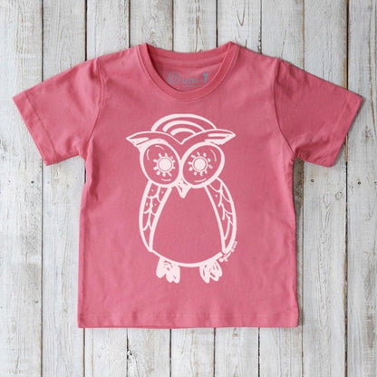 Owl Organic Cotton T-Shirt for Kids | Uni-T