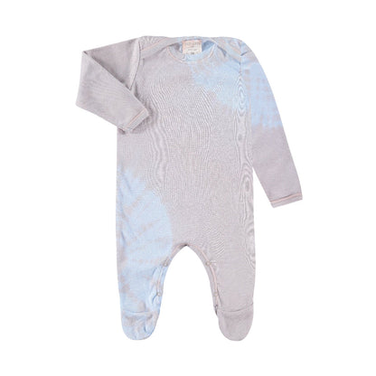 PAIGELAUREN Rib Tie Dye Baby Pajama