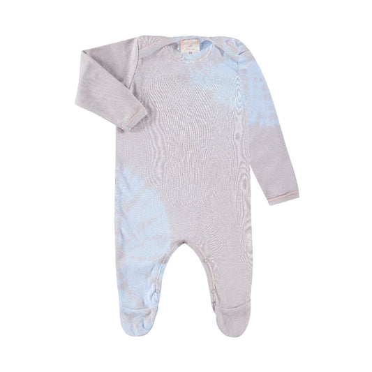 PAIGELAUREN Rib Tie Dye Baby Pajama