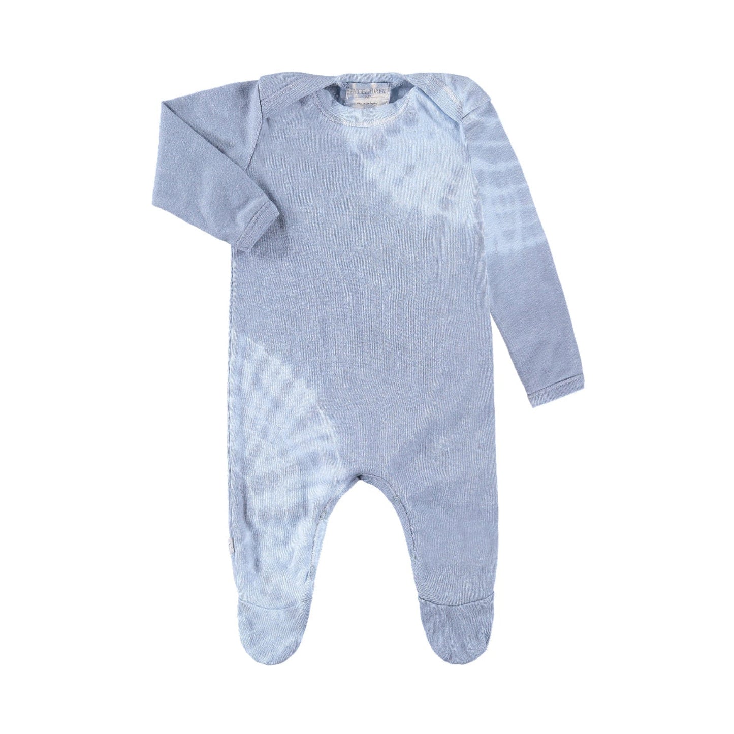 PAIGELAUREN Rib Tie Dye Baby Pajama