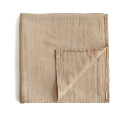 Muslin swaddle blanket, various colors*