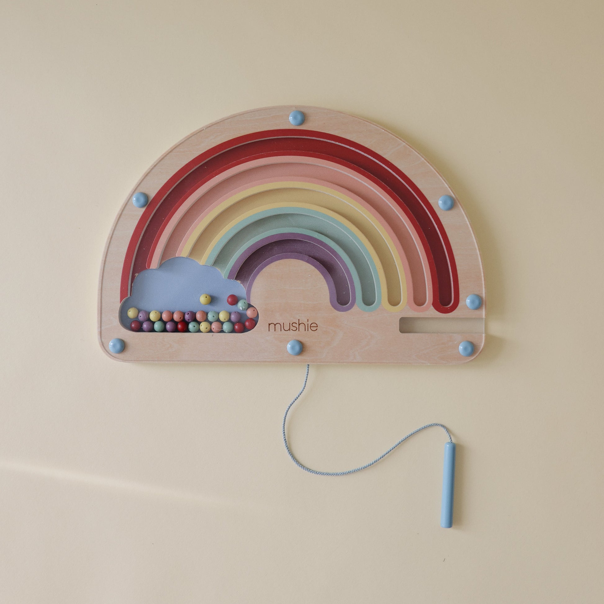 Wooden Magnetic Rainbow Maze | Mushie