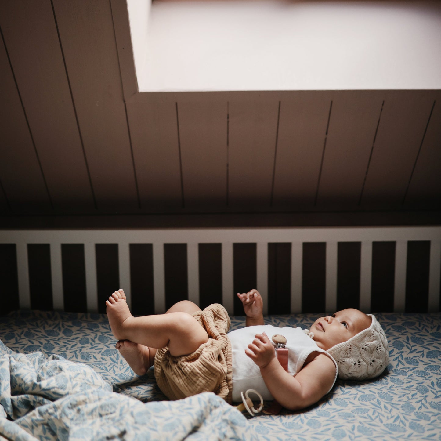 Muslin swaddle blanket, various colors*