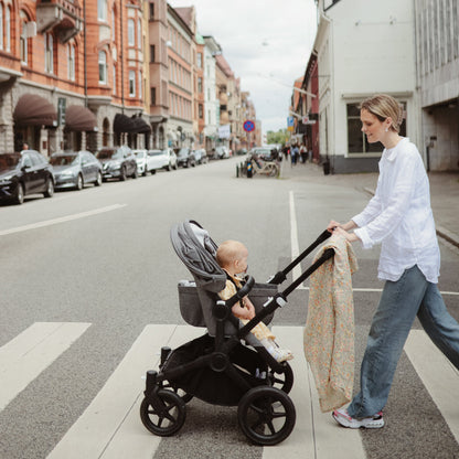 Muslin swaddle blanket, various colors*