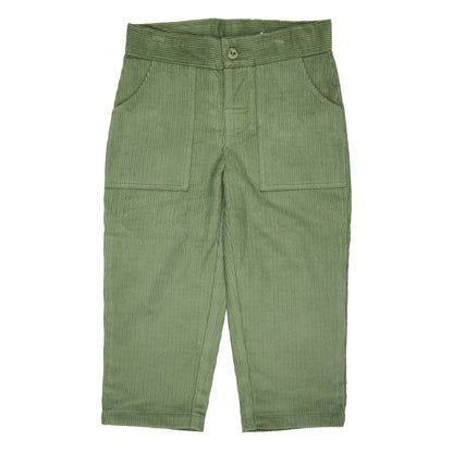 Pigeon Organics Kids' Corduroy Pants- Green