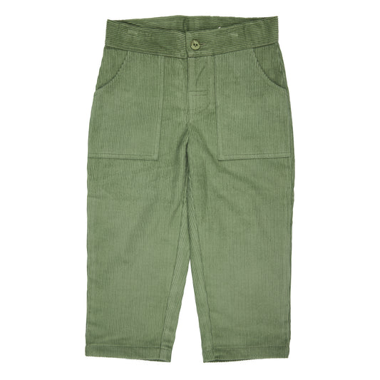 Pigeon Organics Kids' Corduroy Pants- Green