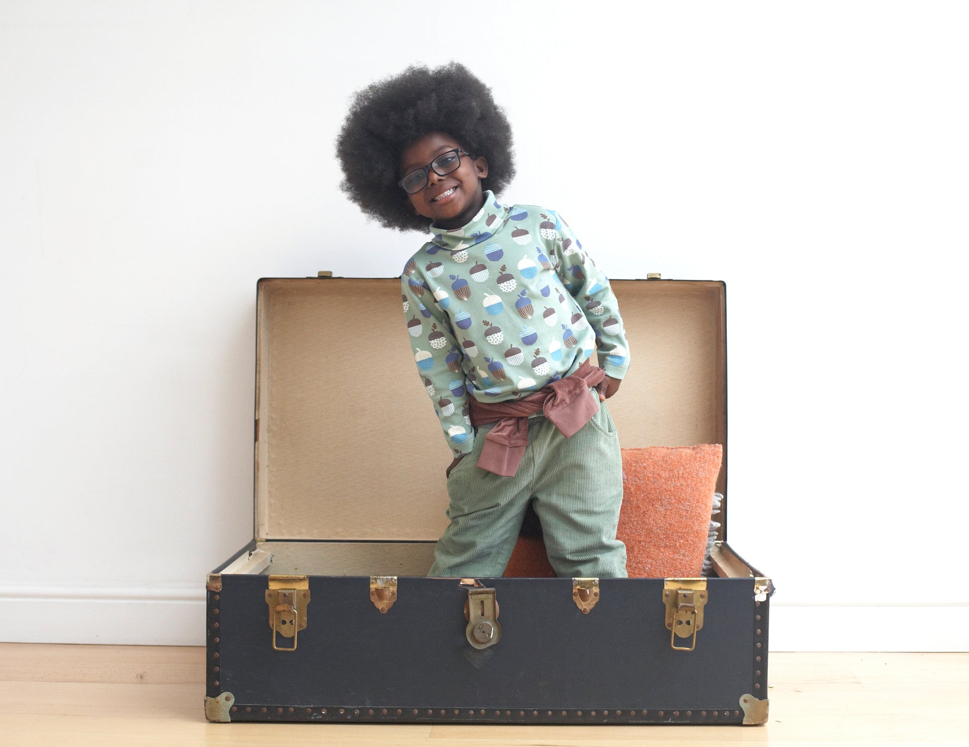 Pigeon Organics Kids' Corduroy Pants- Green