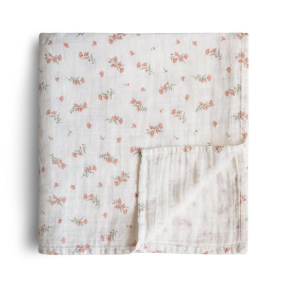Muslin swaddle blanket, various colors*