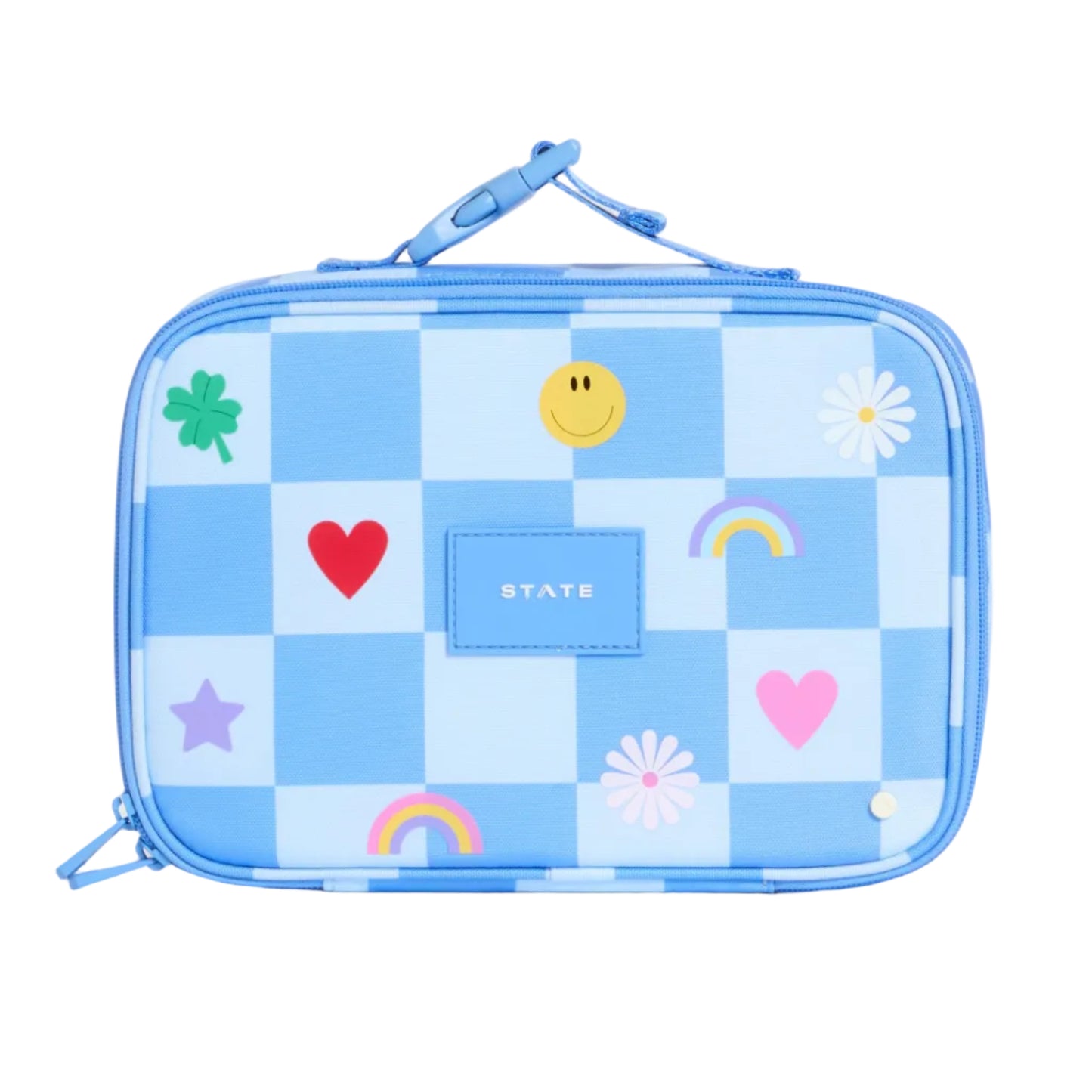 State Bags Rodgers Lunch Box - Charms Blue Check