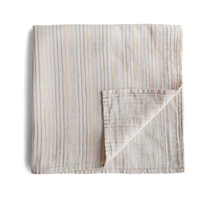 Muslin swaddle blanket, various colors*