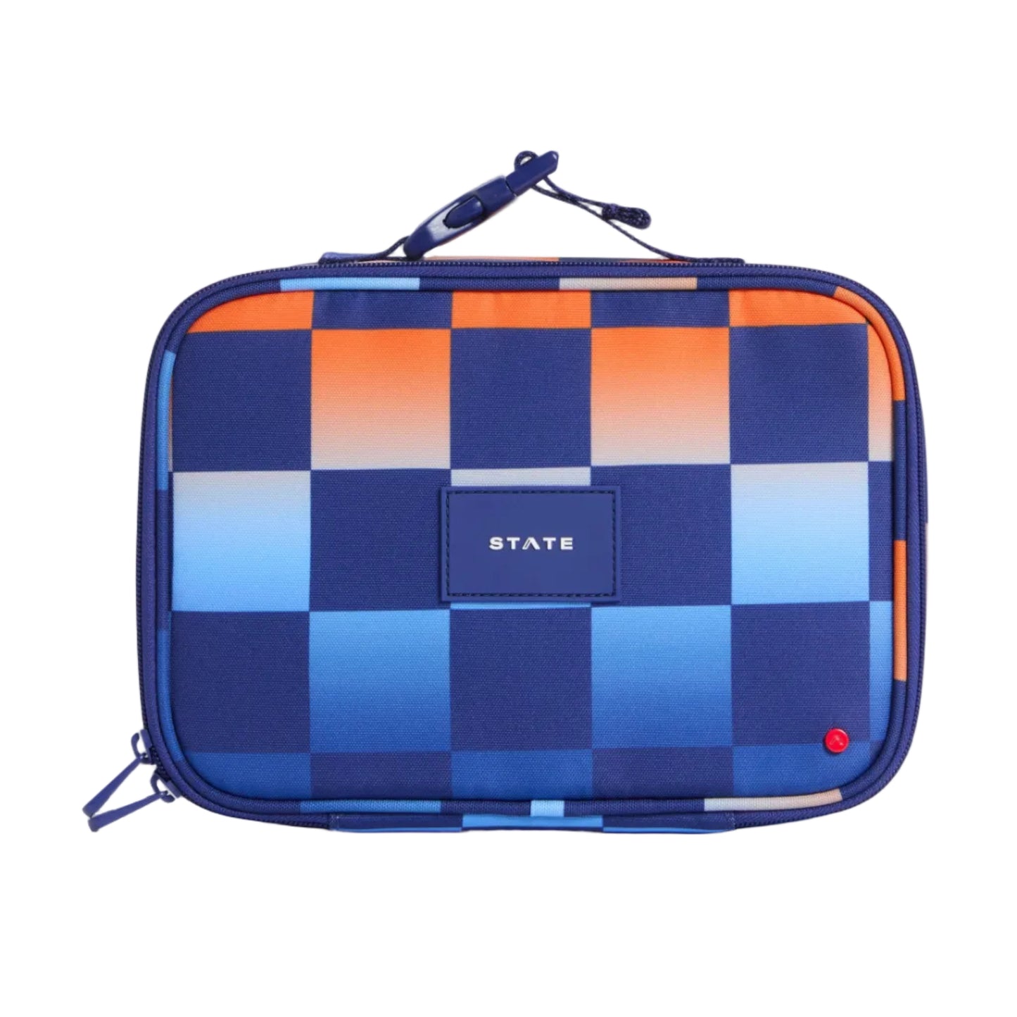 State Bags Rodgers Lunch Box - Gradient Checkerboard