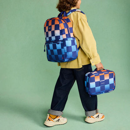 State Bags Rodgers Lunch Box - Gradient Checkerboard