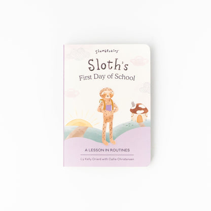 Sloth Plush Toy & Routines Books Set