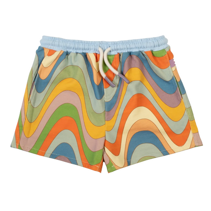 Mon Coeur Organic Cotton Shorts – Groovy Colorwave