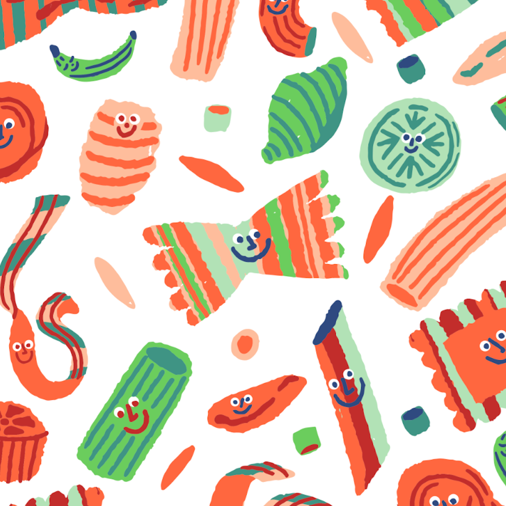 Pasta Festa Baby Kimono Onesie - Organic Pima Cotton | Dodo Banana