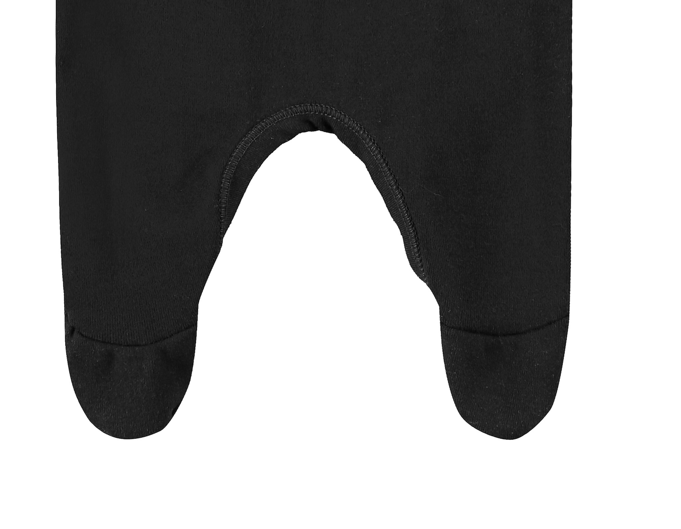 PAIGELAUREN Rib Footie Pajama | Organic Cotton, Made in LA