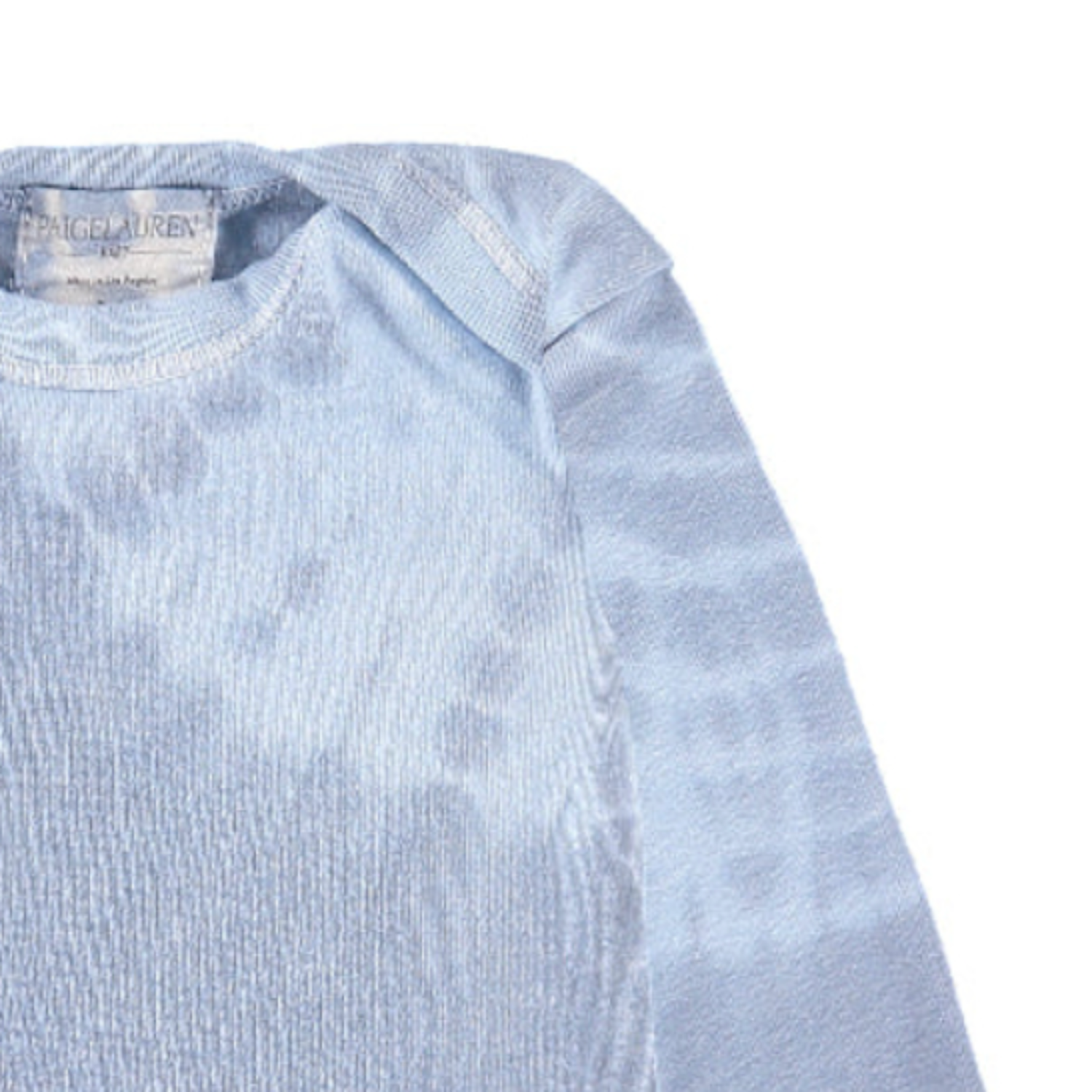 PAIGELAUREN Rib Tie Dye Baby Pajama