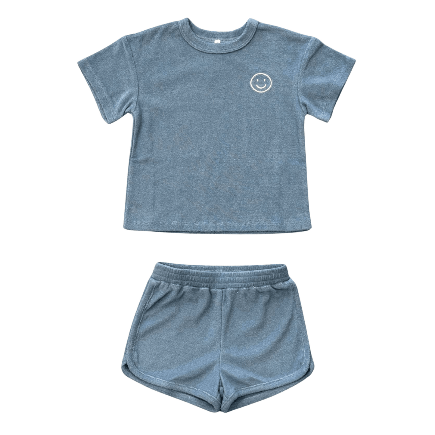 Cotton Terry Short Sleeve Set - Various Colors | Babysprouts