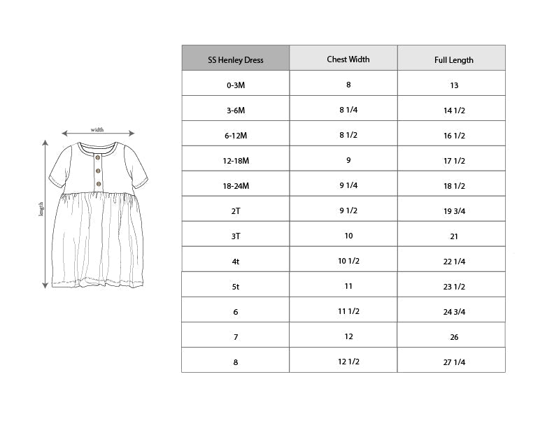 Girls Bamboo Viscose Short Sleeve Henley Dress - Kids Dress | babysprouts
