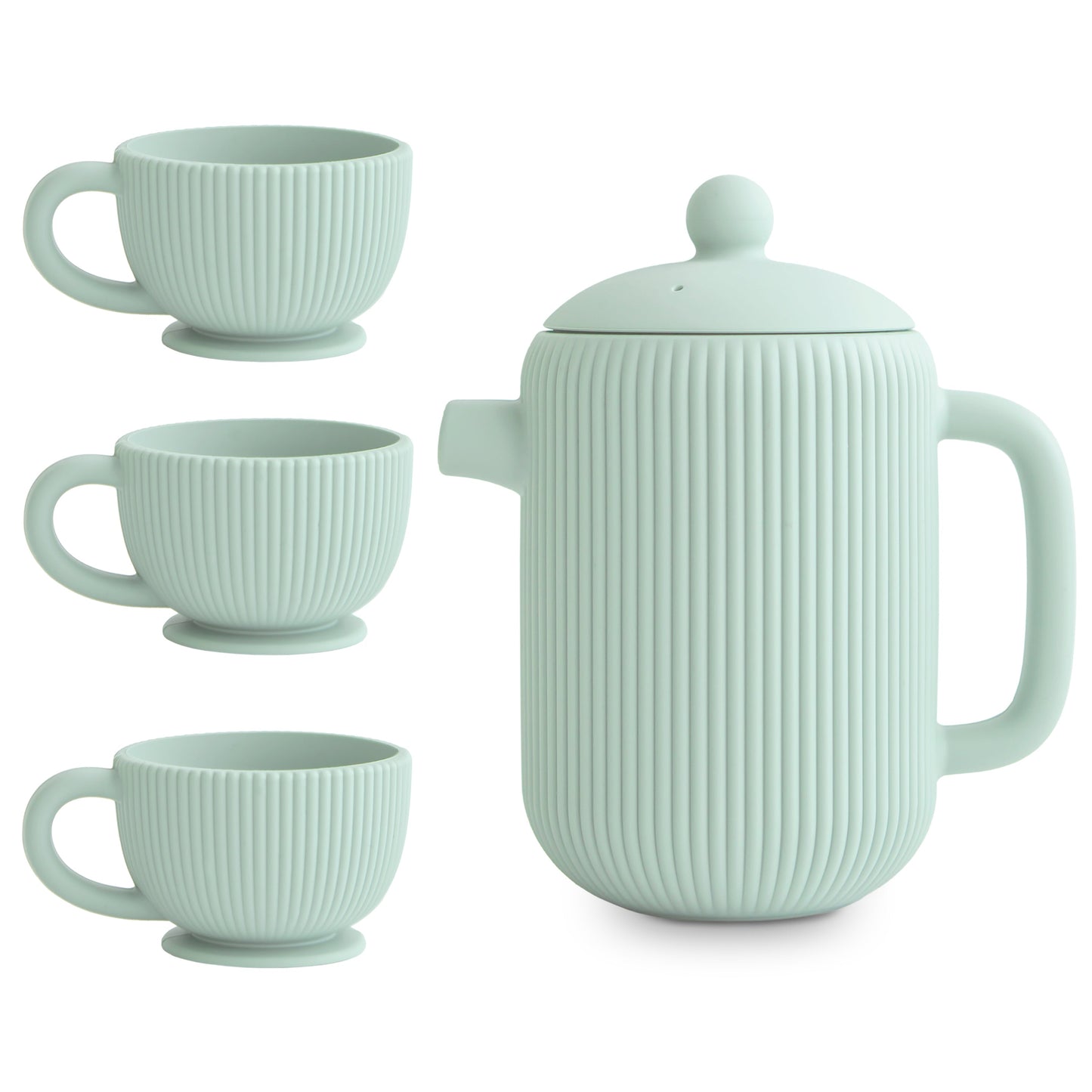 Silicone Tea Play Set - Various Colors | Mushie