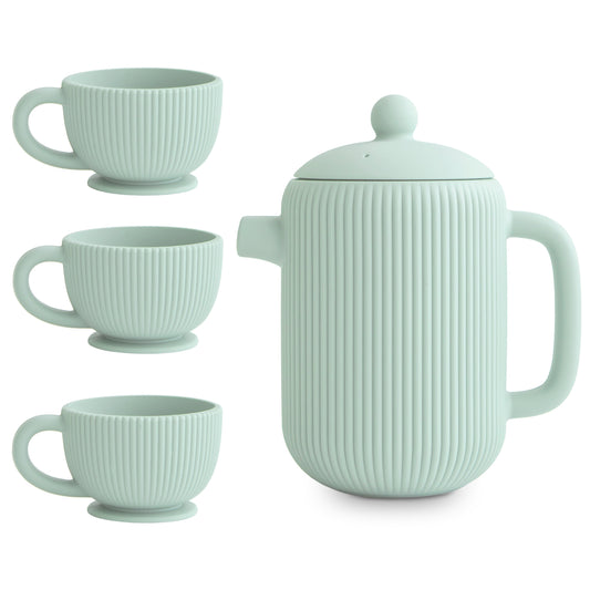 Silicone Tea Play Set - Various Colors | Mushie
