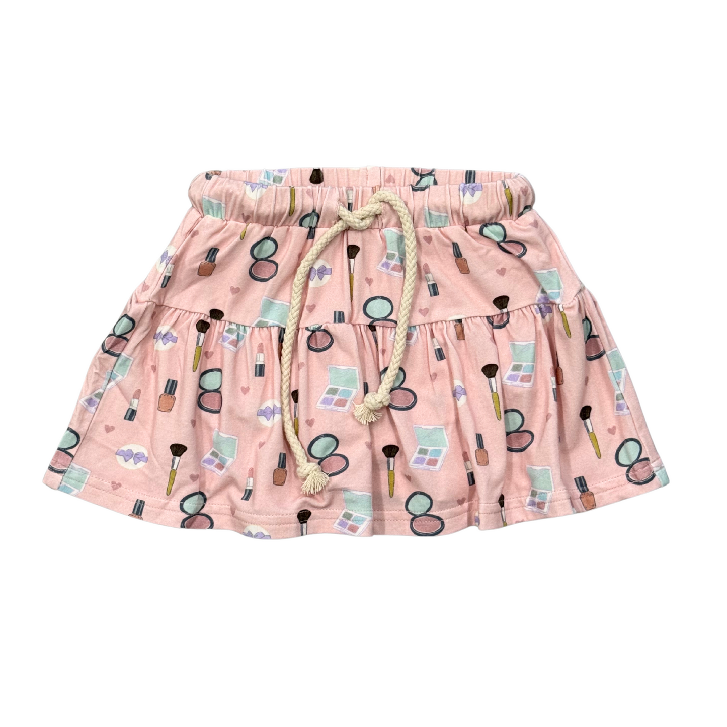Girls Bamboo Viscose Skort with Built-In Shorts | babysprouts