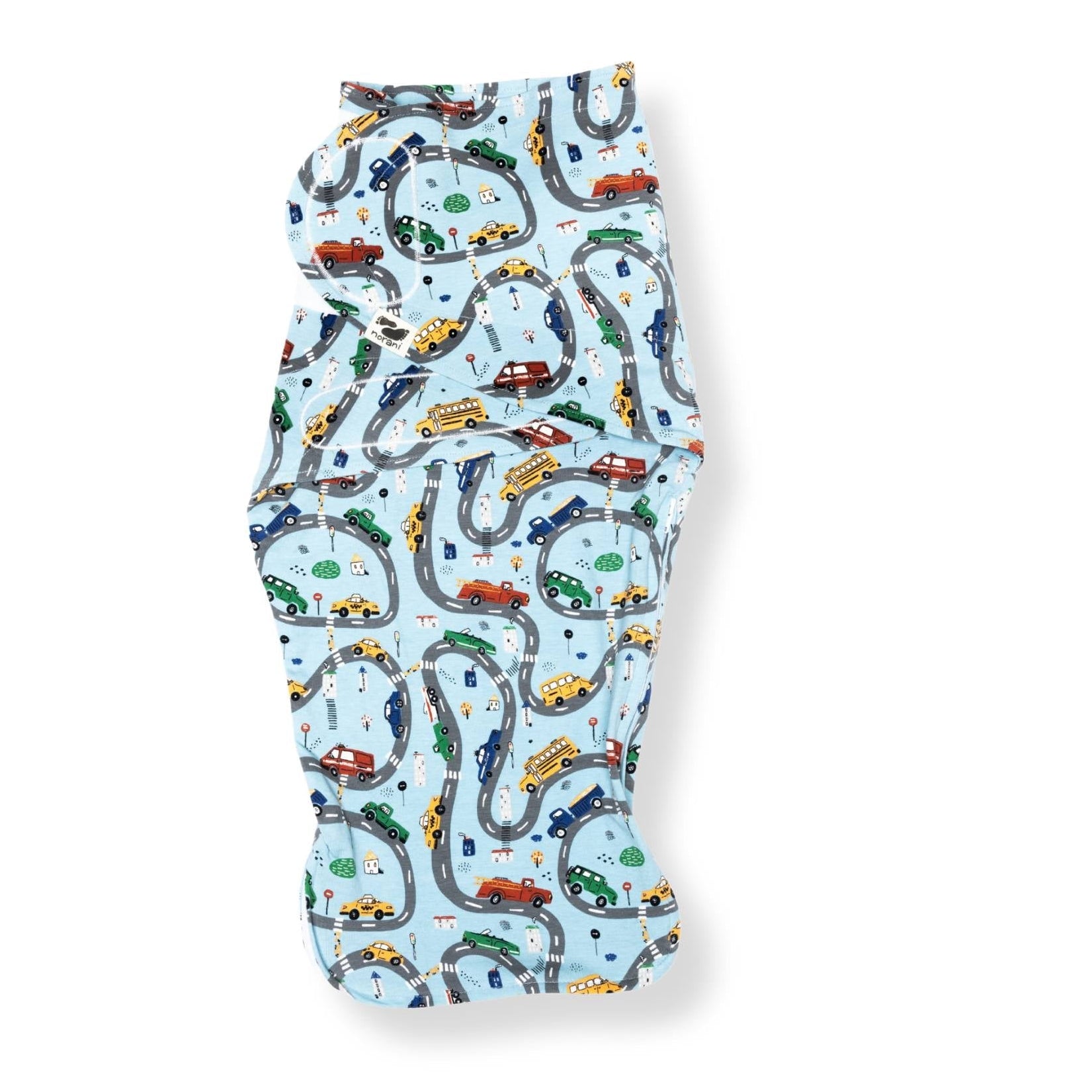 Cars Organic Swaddle Sleep Pod | Norani Baby