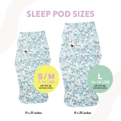 Cherry Blossoms Organic Swaddle Sleep Pod | Norani Baby
