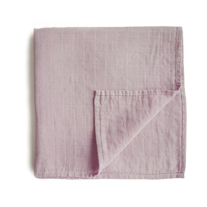 Muslin swaddle blanket, various colors*